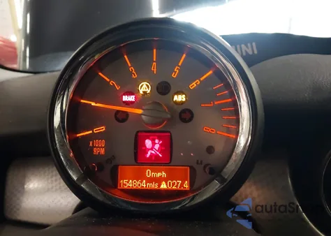 2007 Mini Cooper S z USA, uszkodzony, nr VIN WMWMF73527TT82151